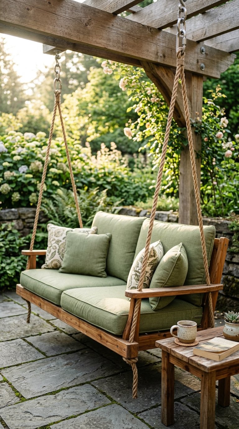 Add an Outdoor Swing or Porch Swing