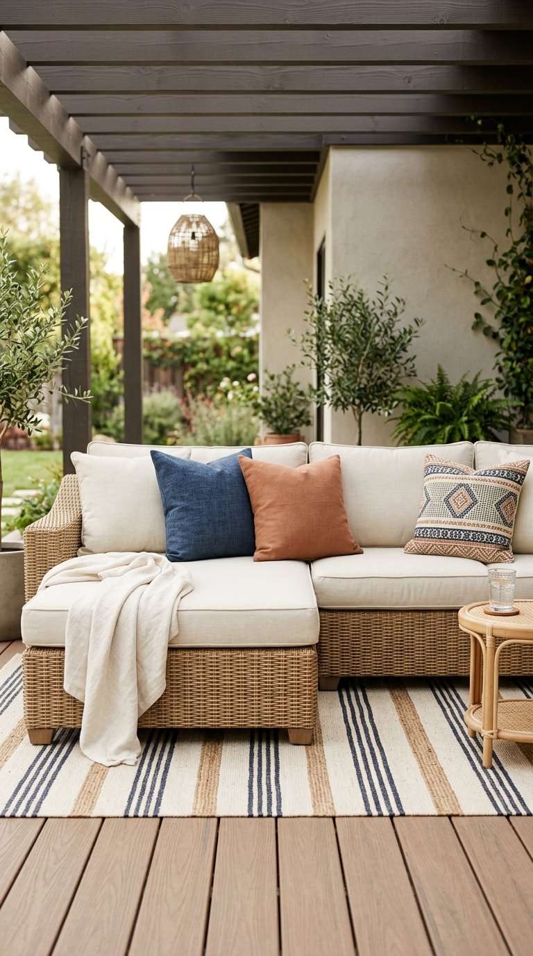 Anchor the Space With a Deep Sectional Sofa