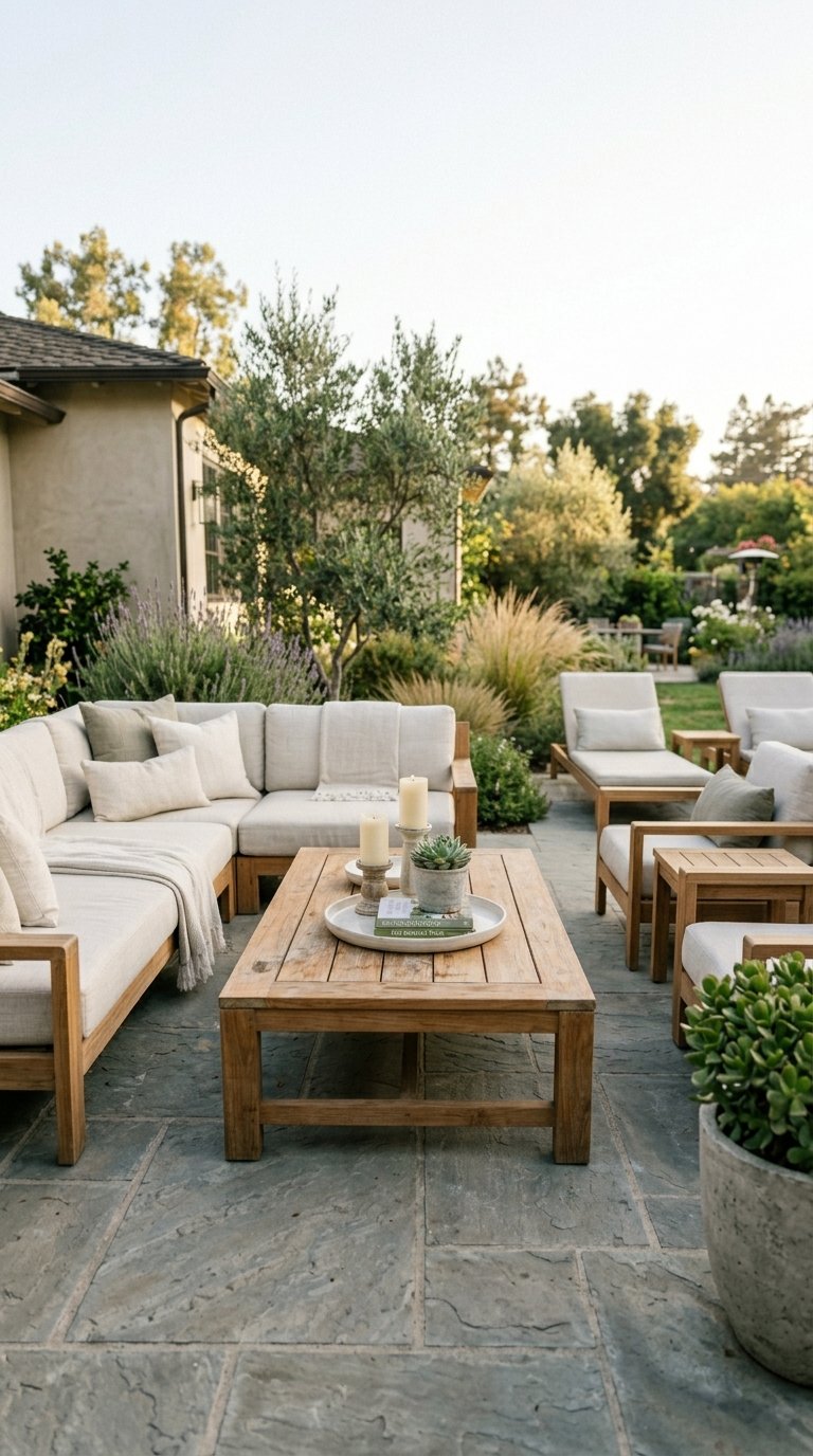 Anchor the Space With a Large Coffee Table