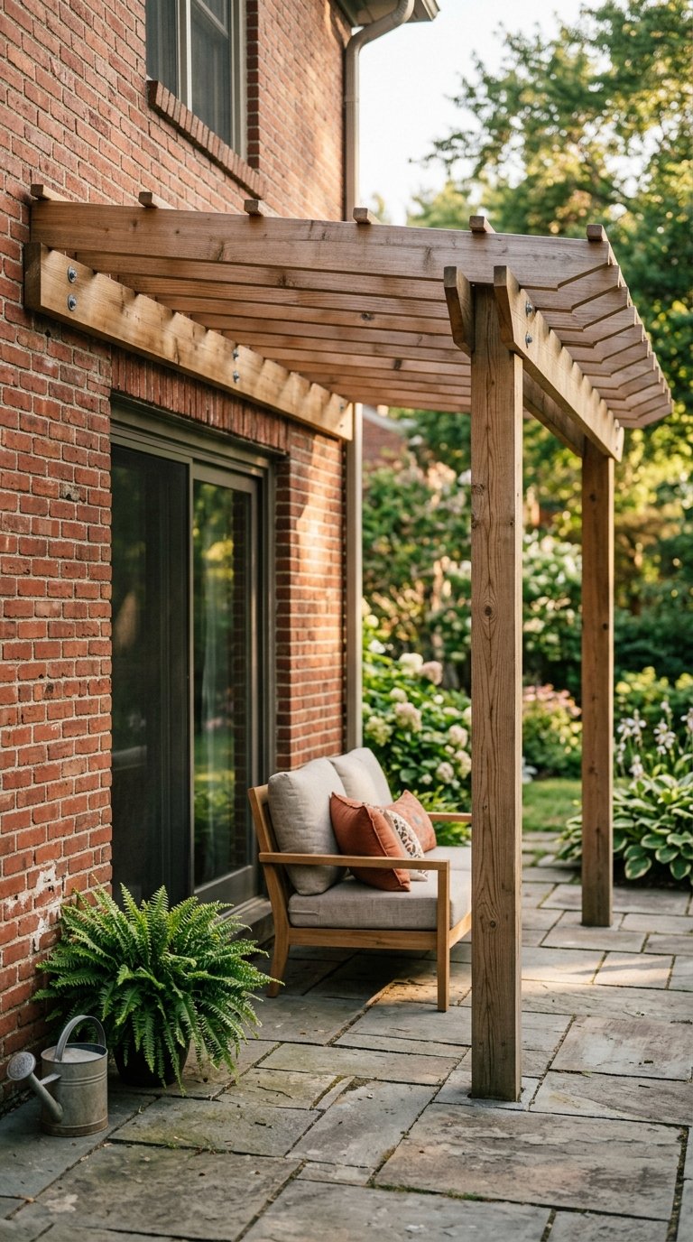 Attach a Lean-To Pergola to Your House