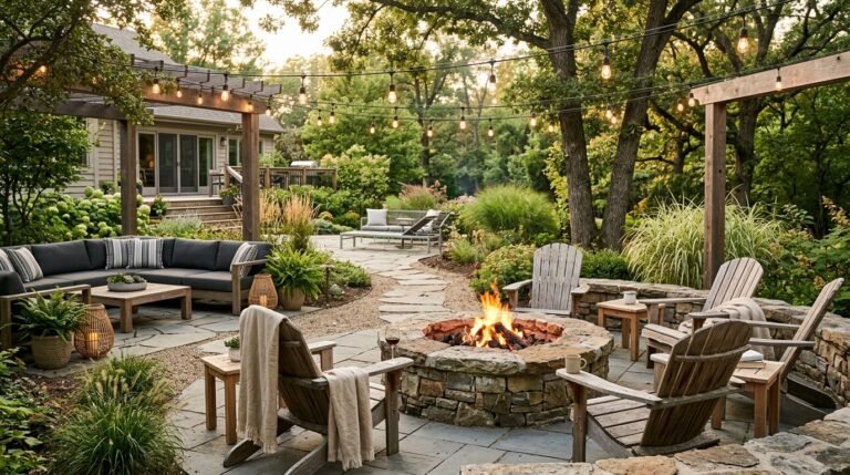 Backyard Fire Pit Ideas