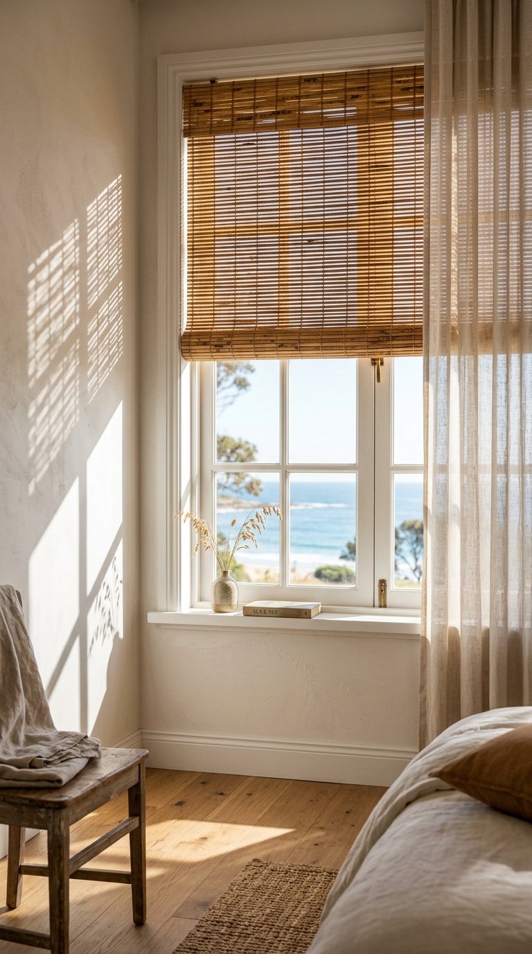 Bamboo or Woven Wood Blinds