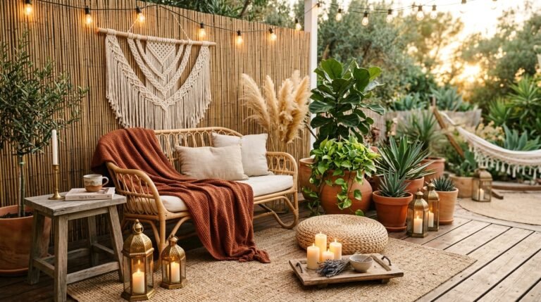 Boho Patio Decor Ideas