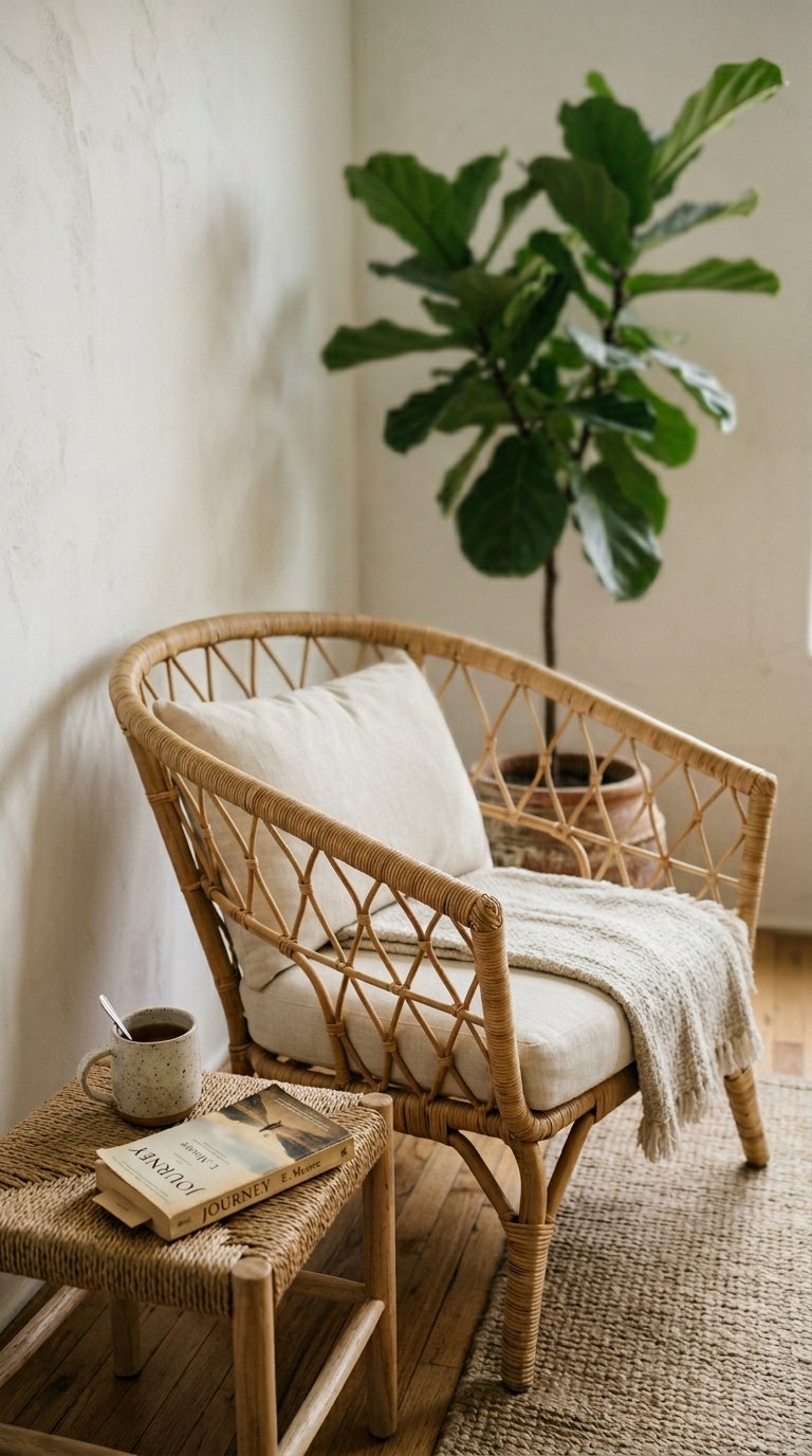 Bring in One Statement Rattan Piece