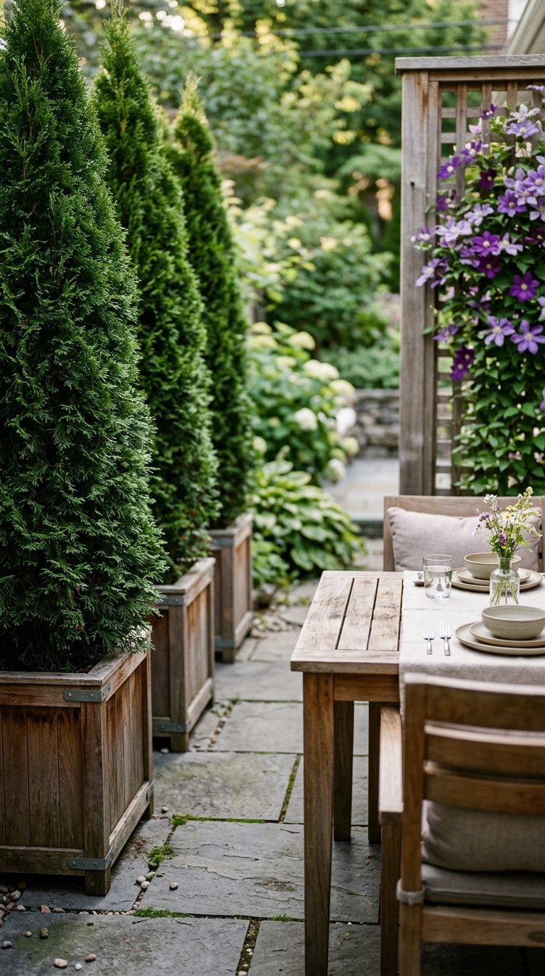 Build Privacy With a Living Fence or Screen