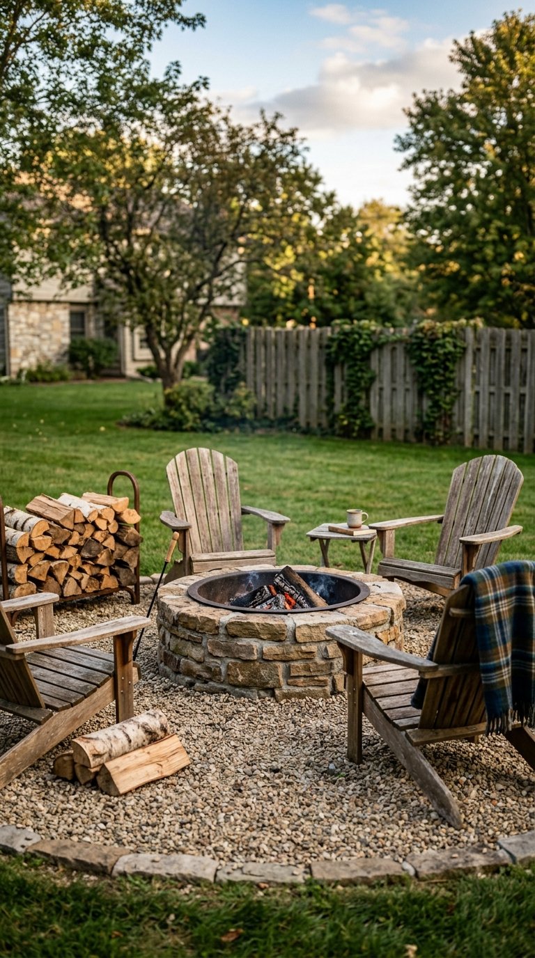 Build a Classic Stacked Stone Fire Pit