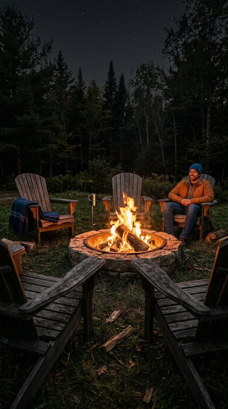 Build a Fire Pit Seating Circle