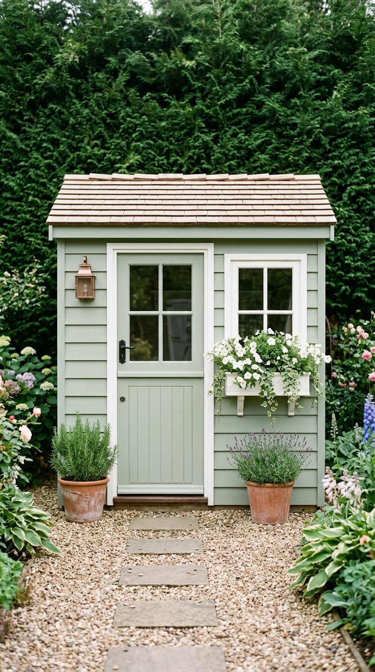 Build a Garden Shed as a Functional Backyard Anchor