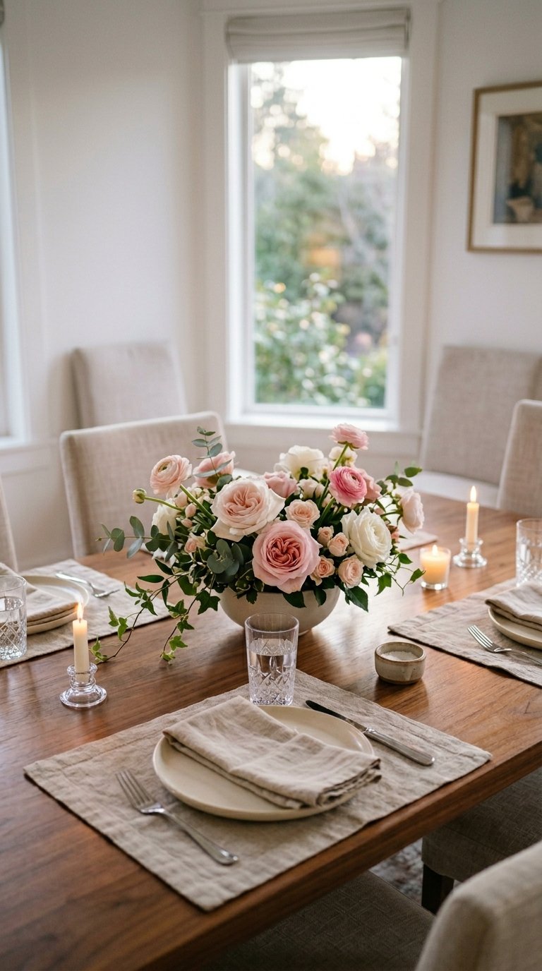 Build a Low Centerpiece That Allows Eye Contact