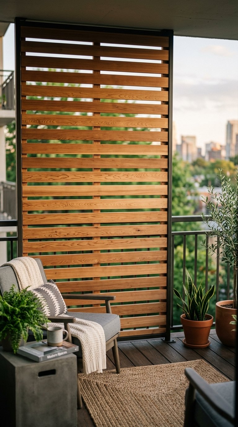 Build a Simple Cedar Frame With Horizontal Slat Infill