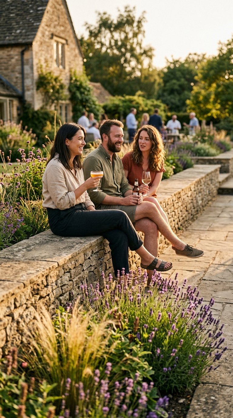Build a Stone or Brick Seating Wall