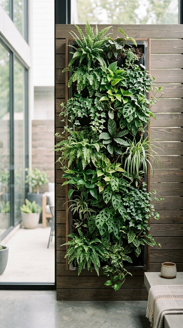 Build a Vertical Garden on a Fence or Wall