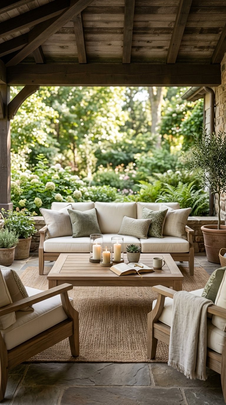 Build an Outdoor Living Room