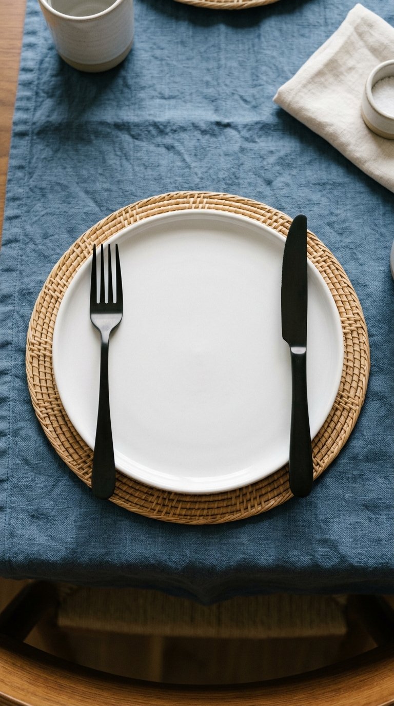 Choose Flatware With Matte Black or Brushed Gold Finishes