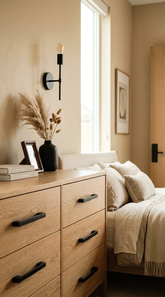 Choose Matte Black Hardware Throughout