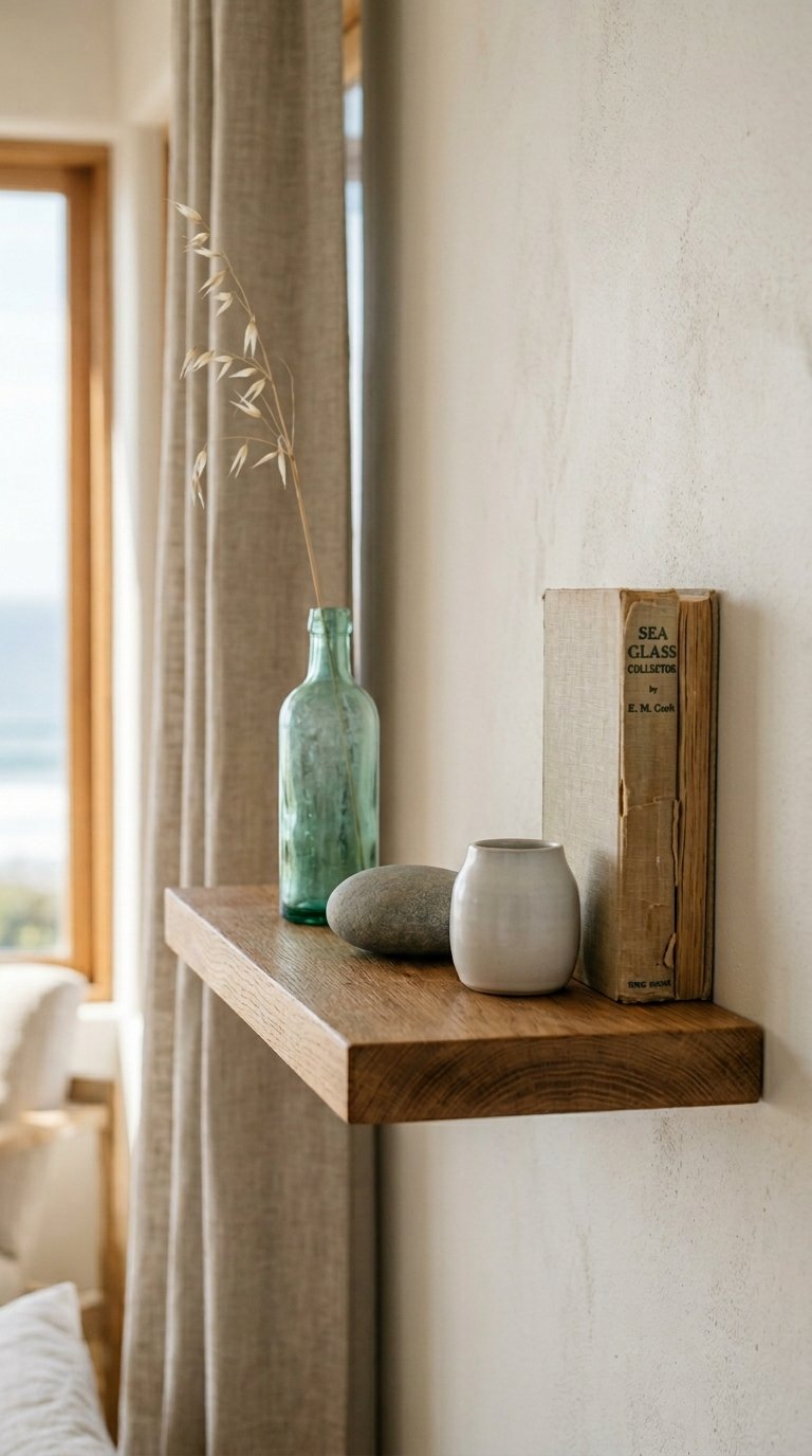 Collected Objects on Open Shelves
