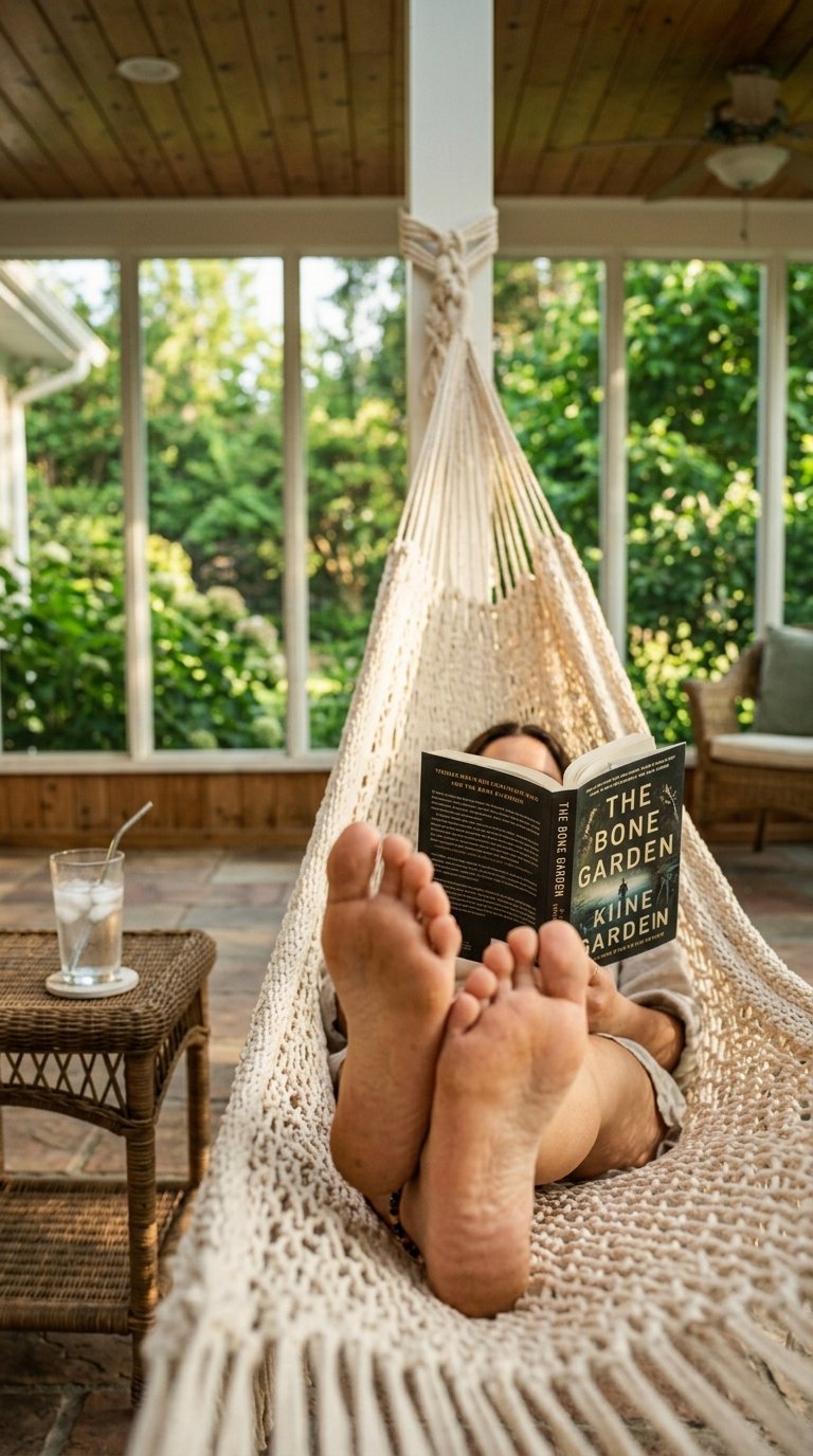 Cotton Hammock as a Statement Summer Piece