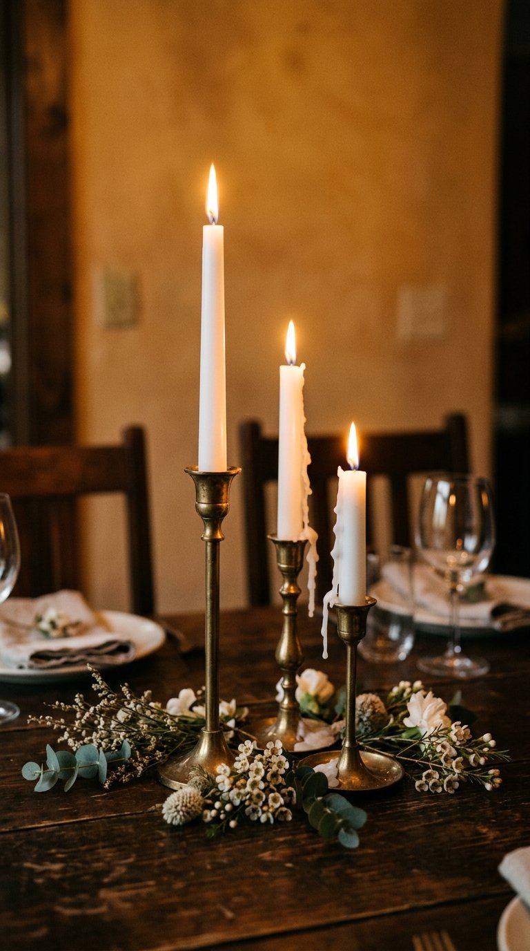 Create Height Variation With Candlesticks in Three Sizes