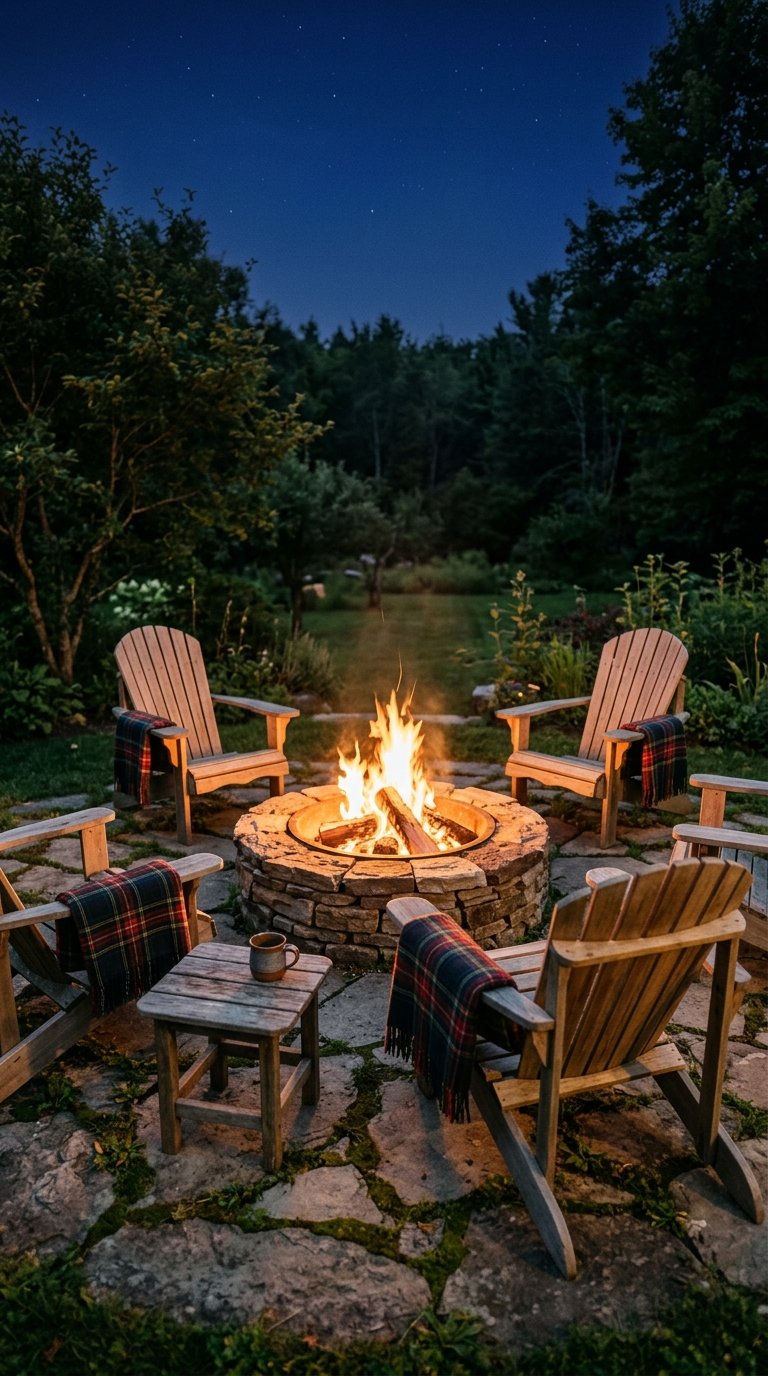 Create a Fire Pit Gathering Area
