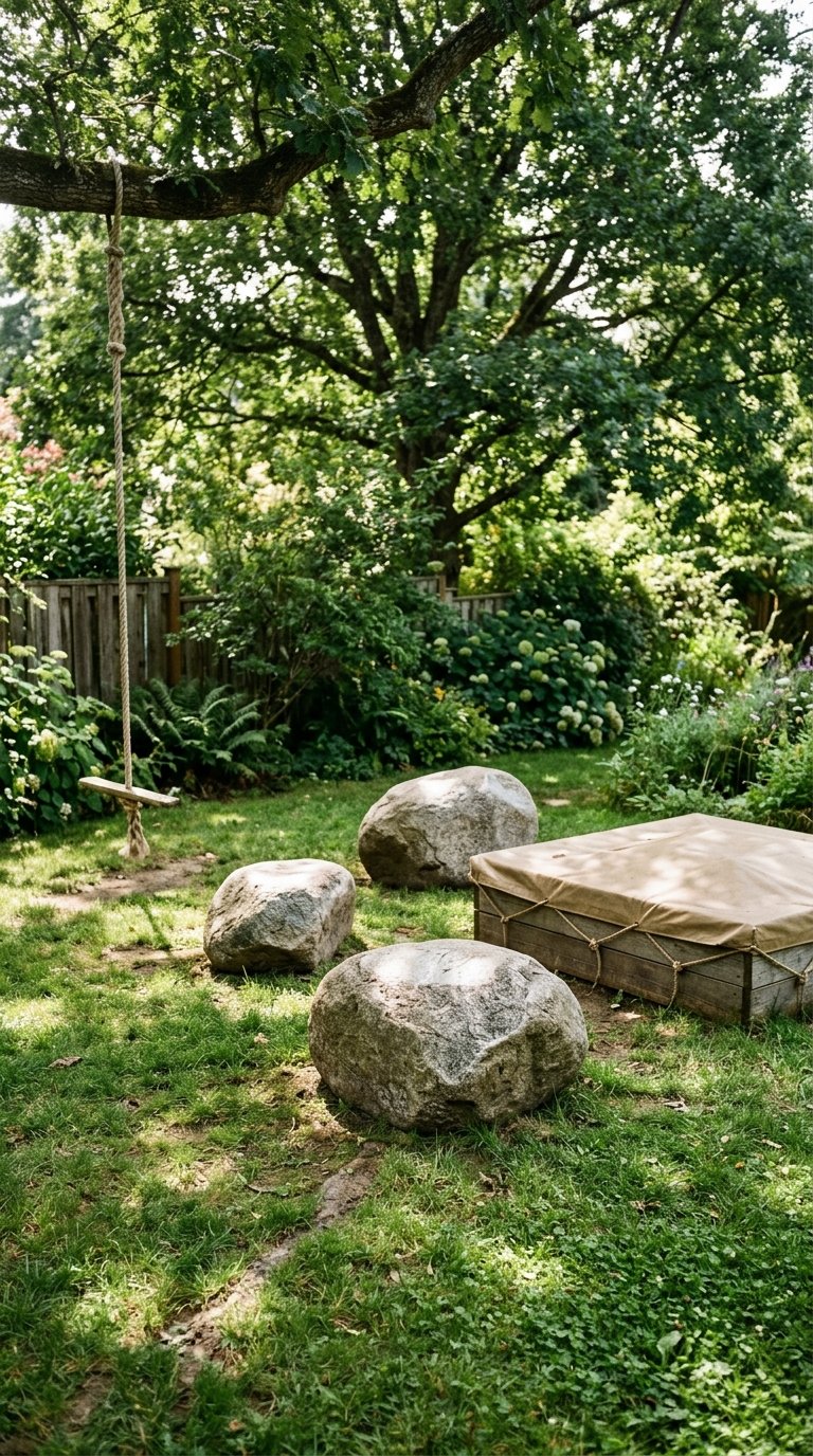 Create a Kids' Zone With Natural Play Elements