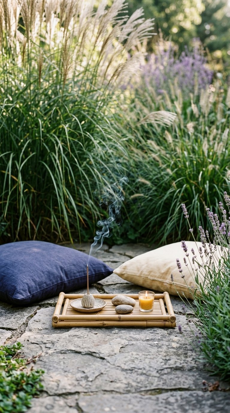 Create a Meditation or Yoga Seating Area