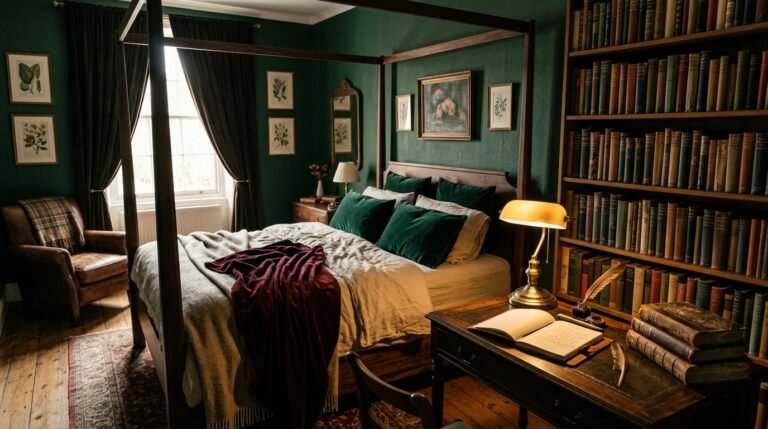 Dark Academia Bedroom Ideas