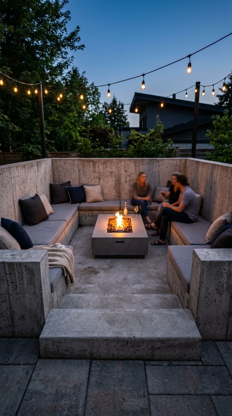Design a Sunken Seating Pit