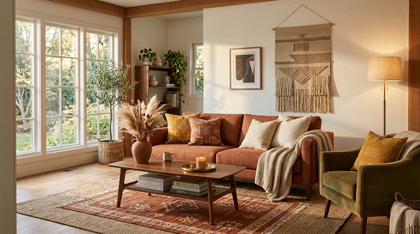 Earth Tone Living Room Ideas
