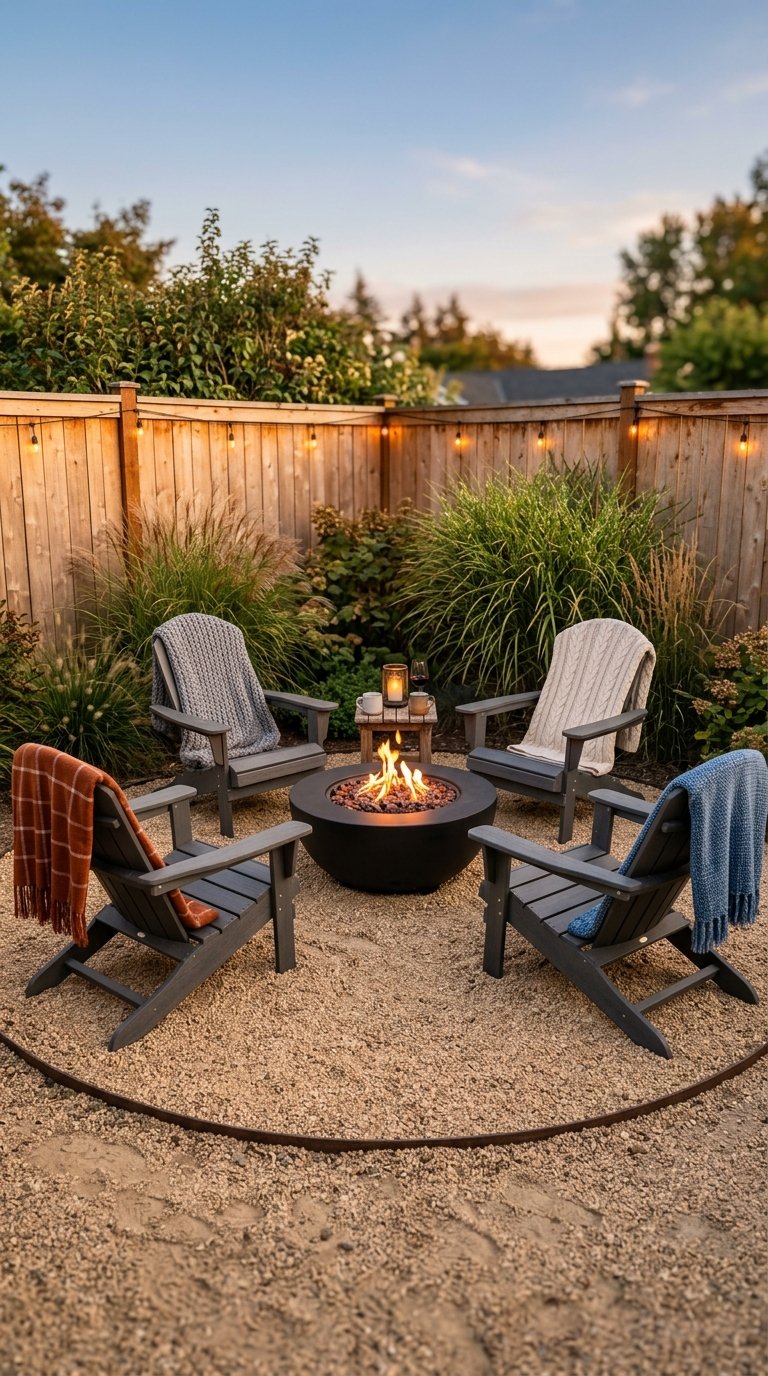 Fire Pit Seating Circle