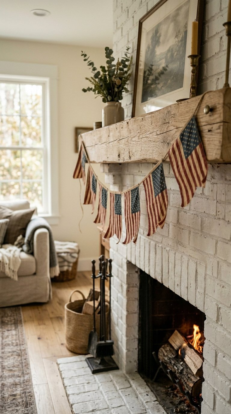 Flag Garland as Your Base Layer