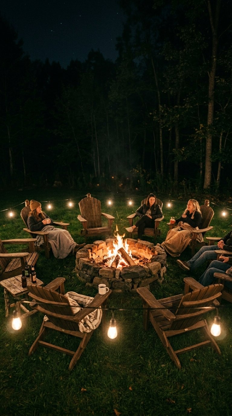 Frame Your Outdoor Fireplace or Fire Pit Area