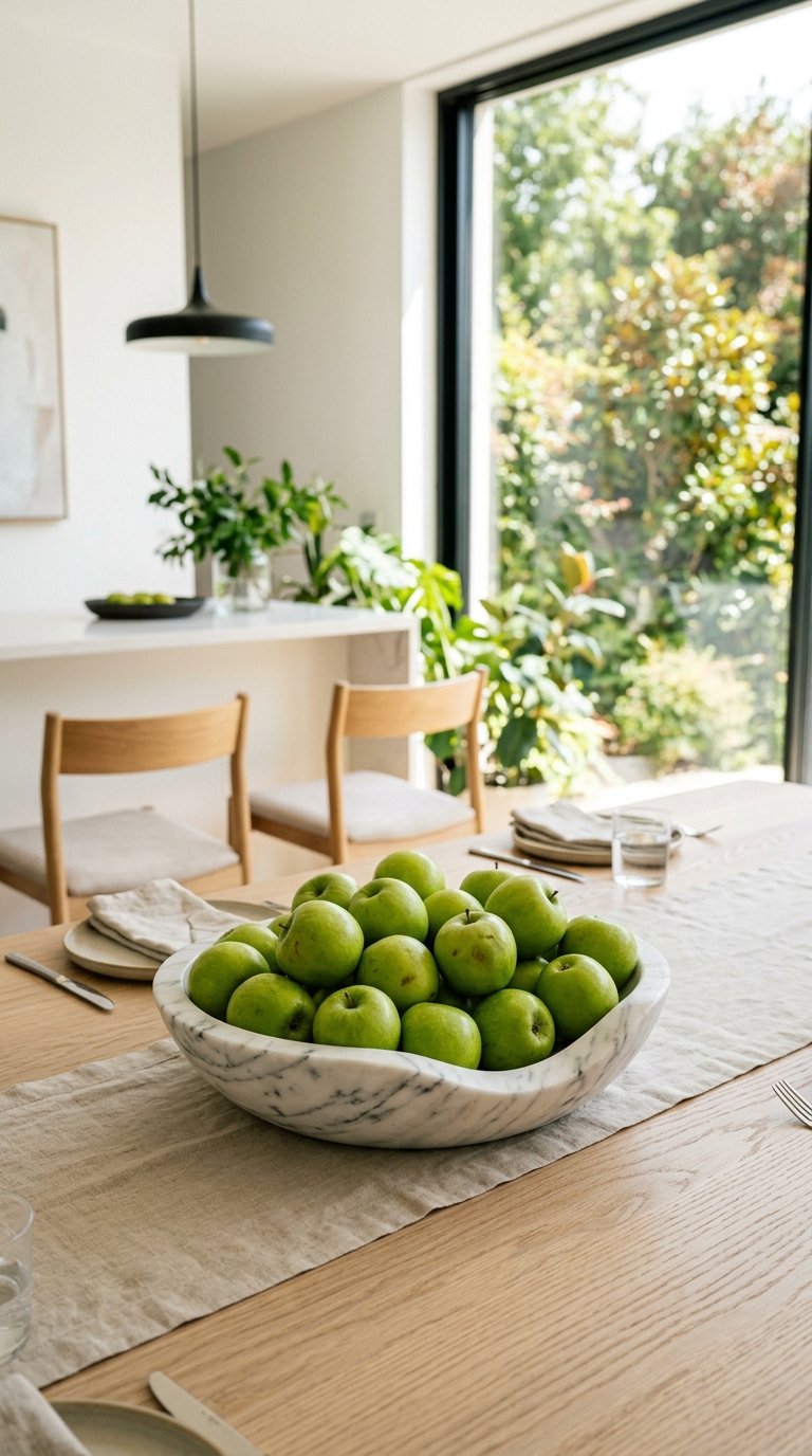 Fruit Bowl as a Functional Centerpiece