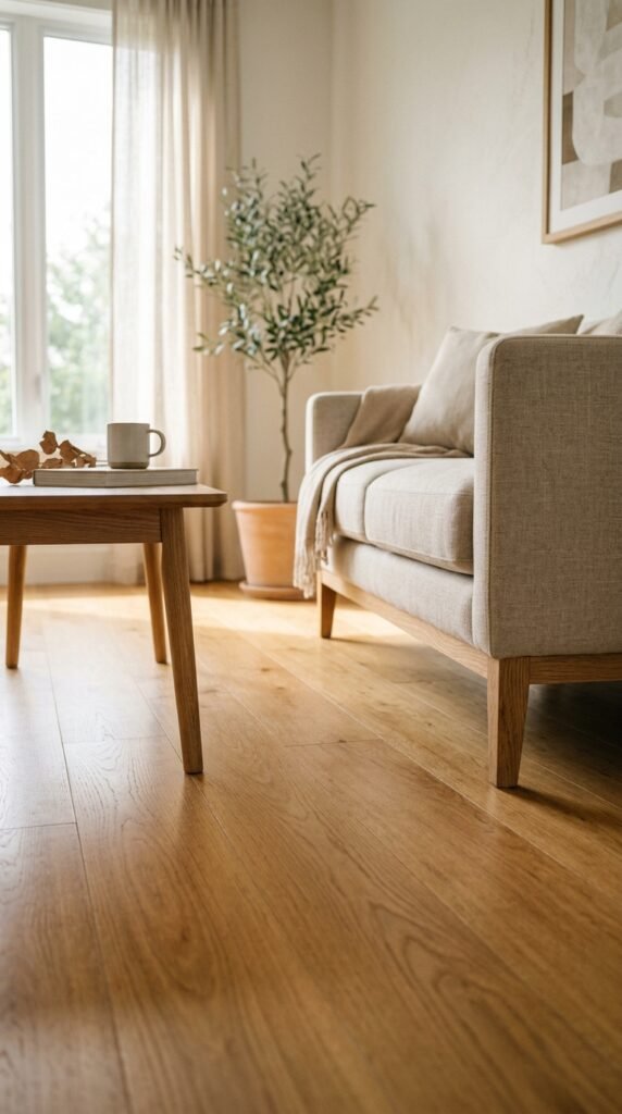 Furniture With Exposed Legs to Open the Floor