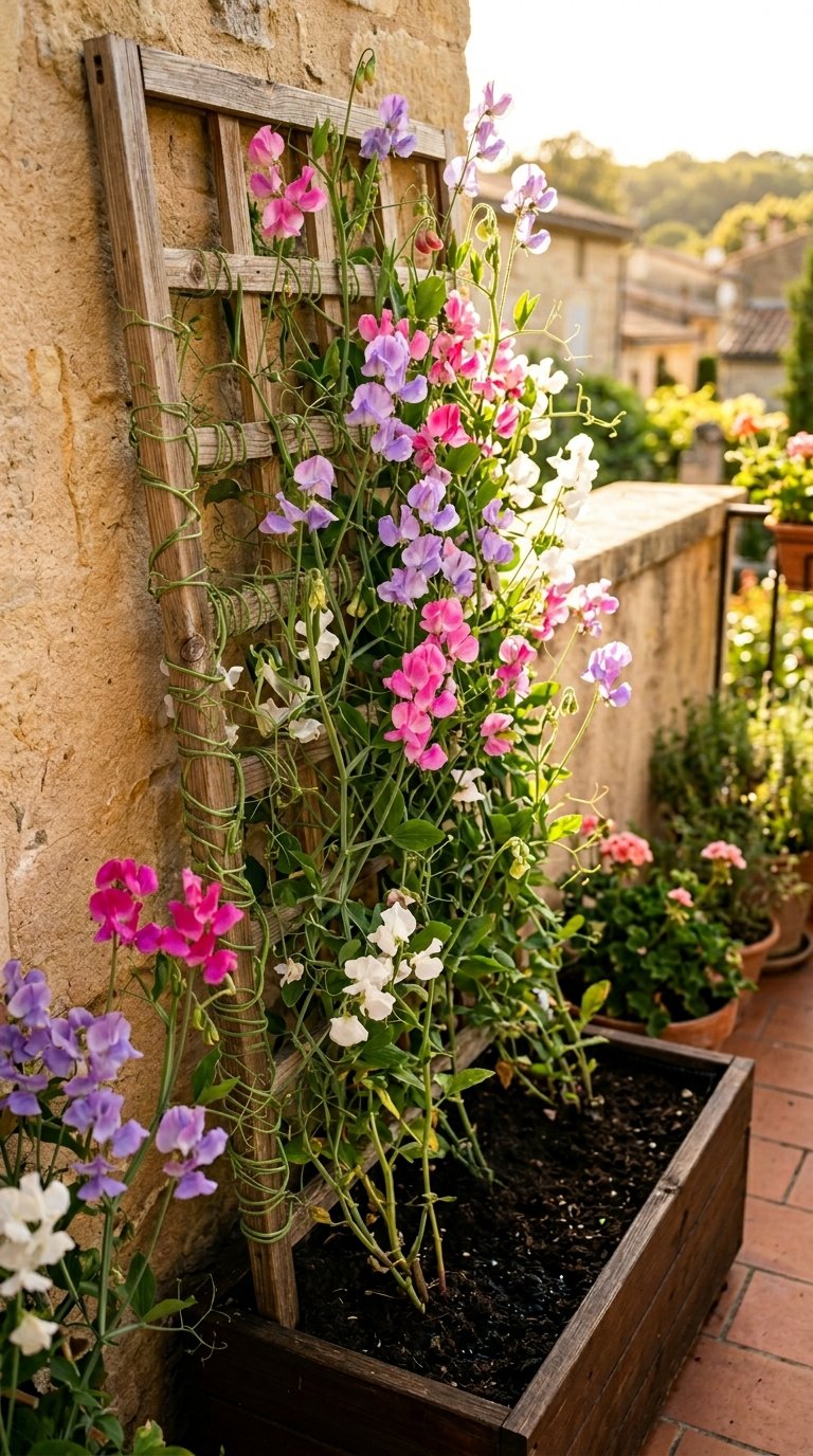Grow Climbing Plants Up a Trellis Panel