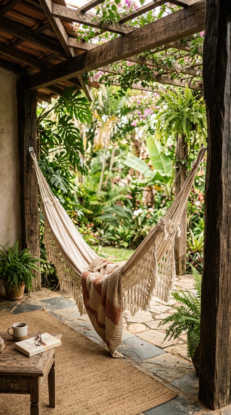 Hammock Between Two Support Posts