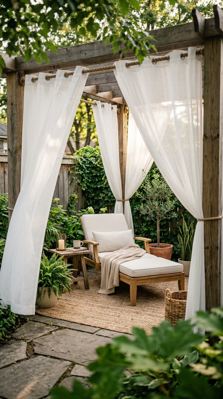 Hang Outdoor Curtains