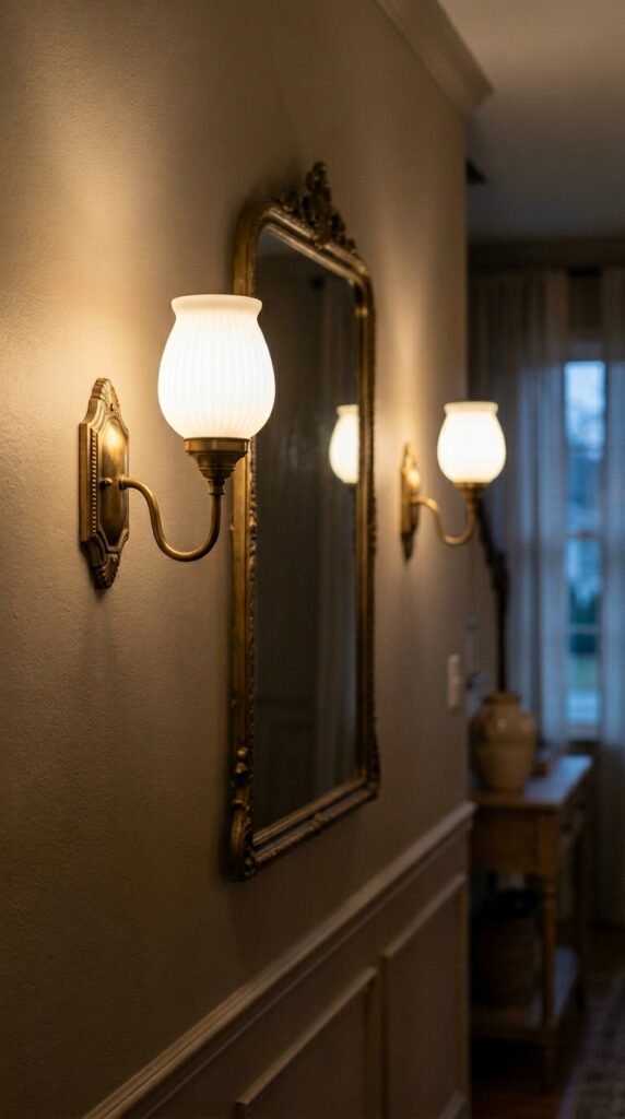 Hang a Vintage-Inspired Pendant or Sconce Light
