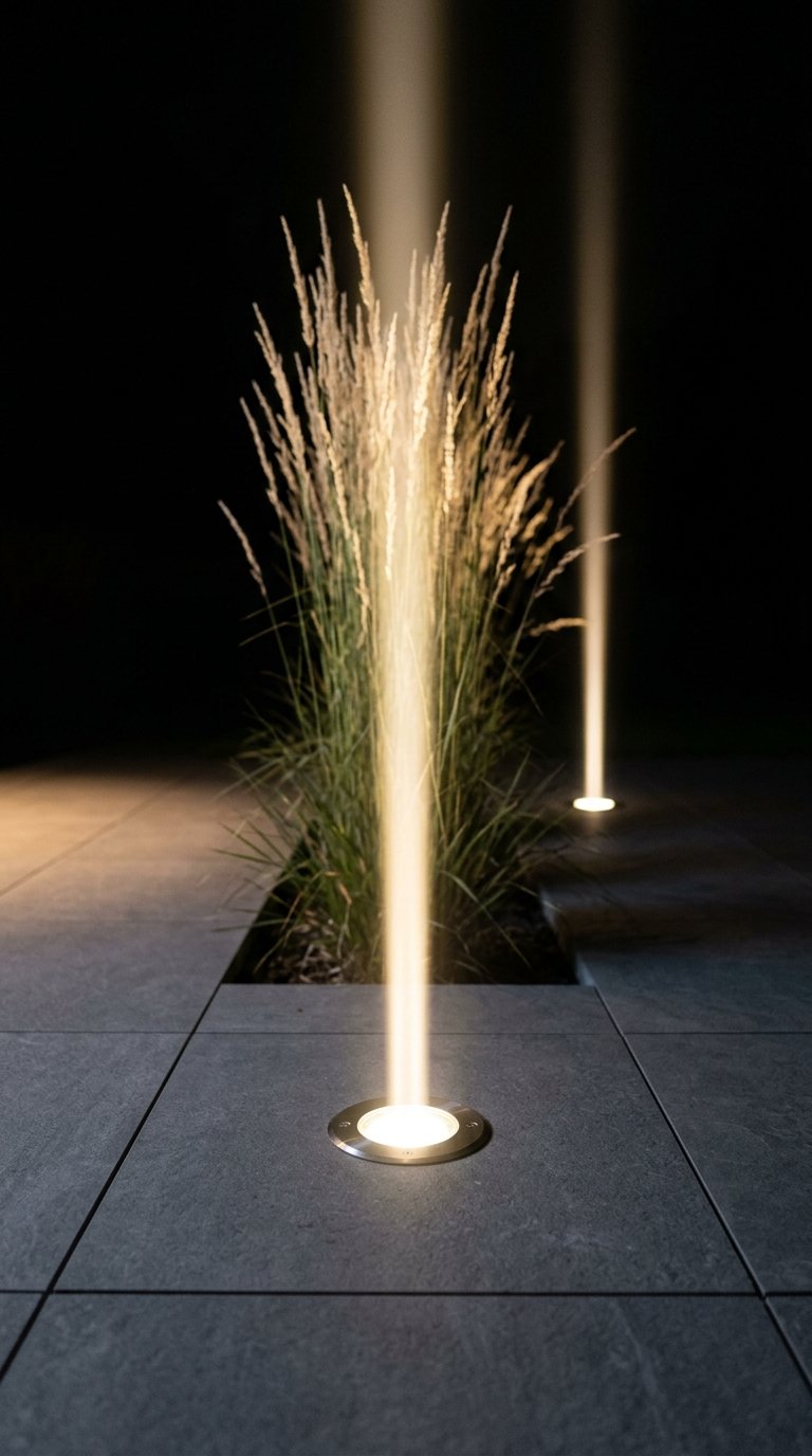 In-Ground Well Lights for a Sleek Look