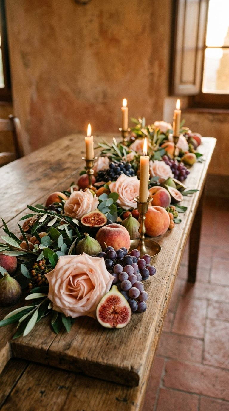 Incorporate Seasonal Fruit Into Your Centerpiece