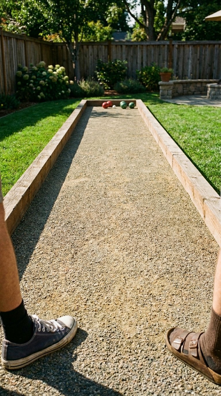 Install a Bocce Ball or Lawn Game Court