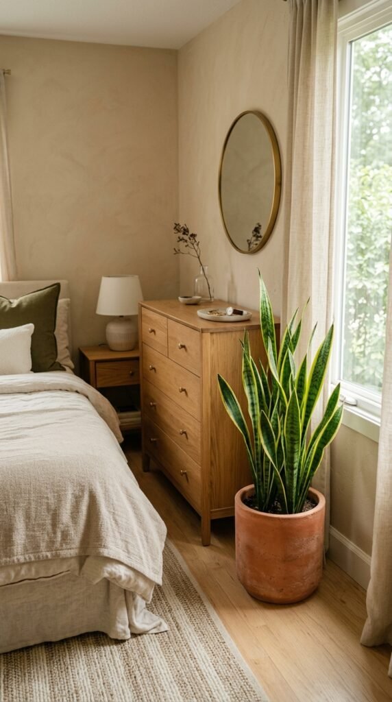 Introduce a Potted Plant in a Matte Ceramic Pot