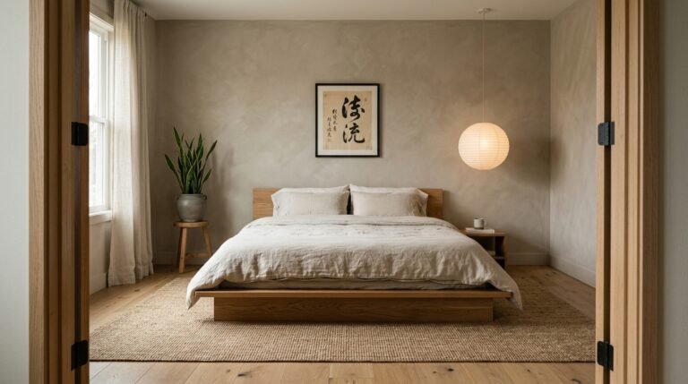 Japandi Bedroom Ideas