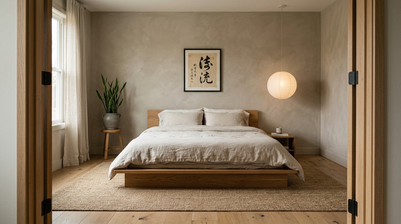 Japandi Bedroom Ideas