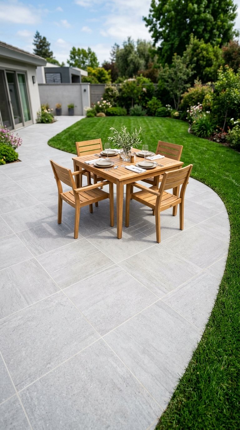 Lay Porcelain or Natural Stone Pavers