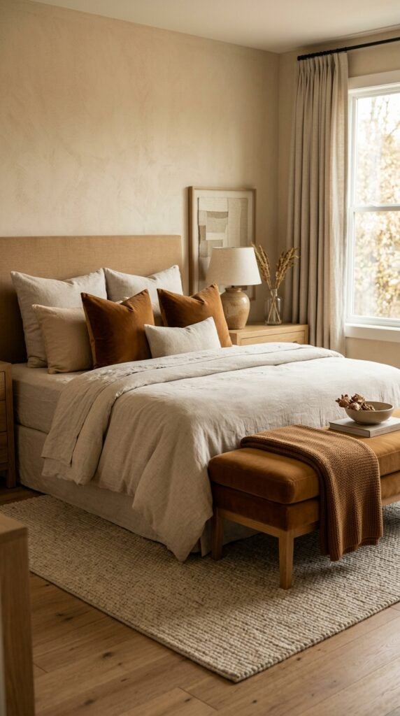 Layer Three Beige Tones to Avoid a Flat Look