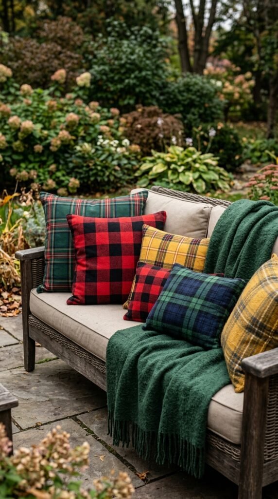 Layer in Plaid and Buffalo Check Textiles