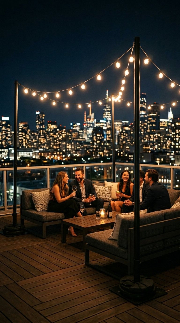 Light a Rooftop Deck or Terrace