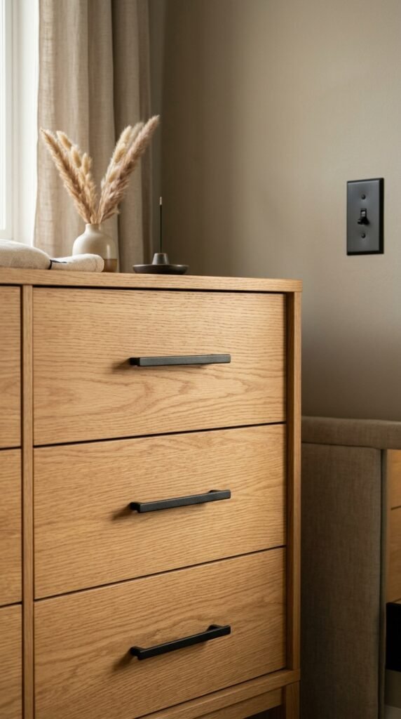 Matte Black or Brushed Brass Hardware