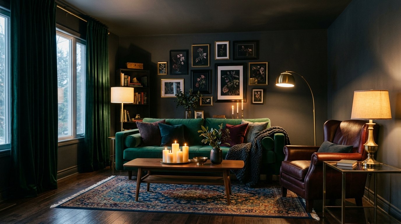 Moody Living Room Ideas