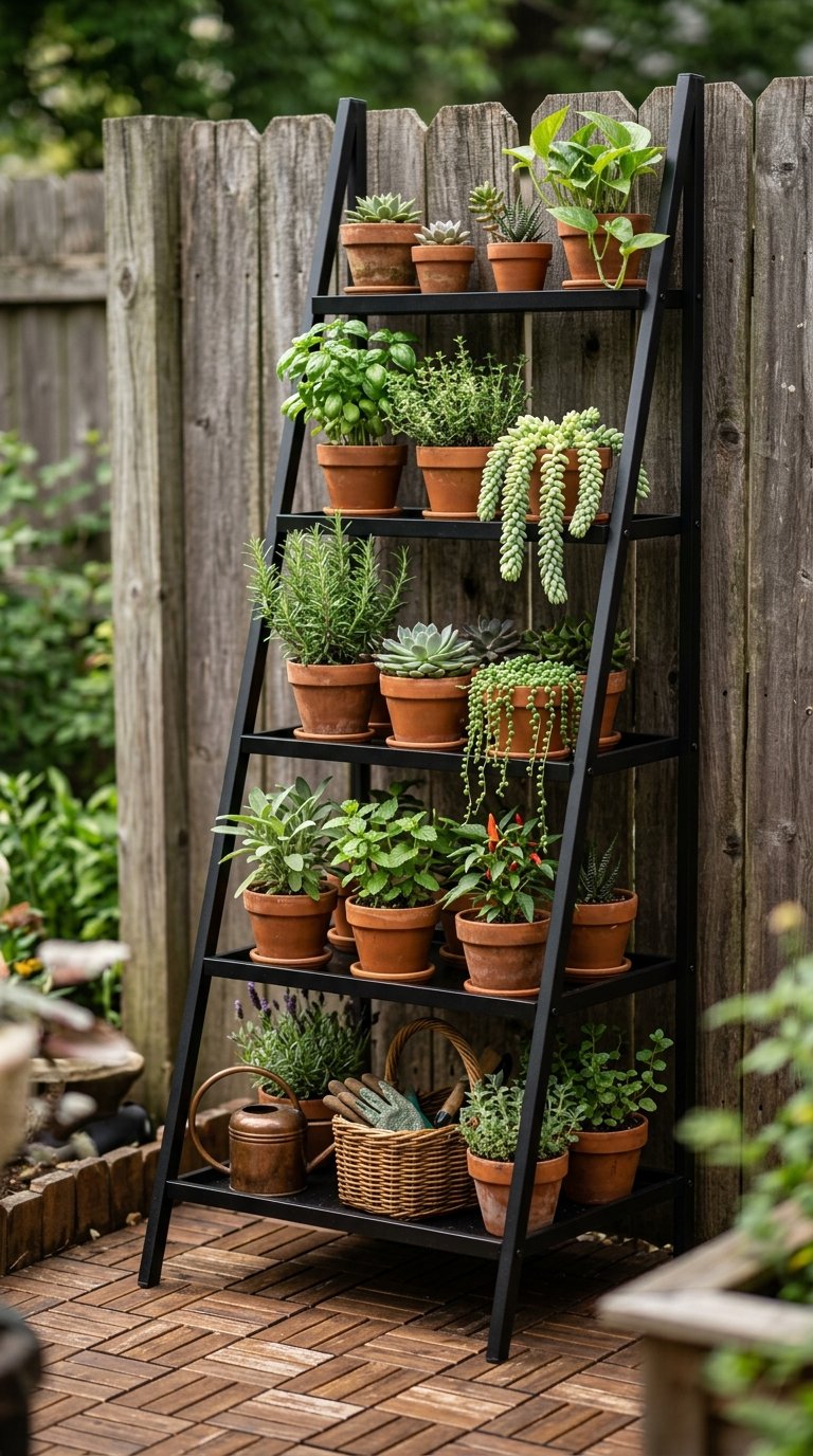  Mount Outdoor Shelving for Plant Display and Storage